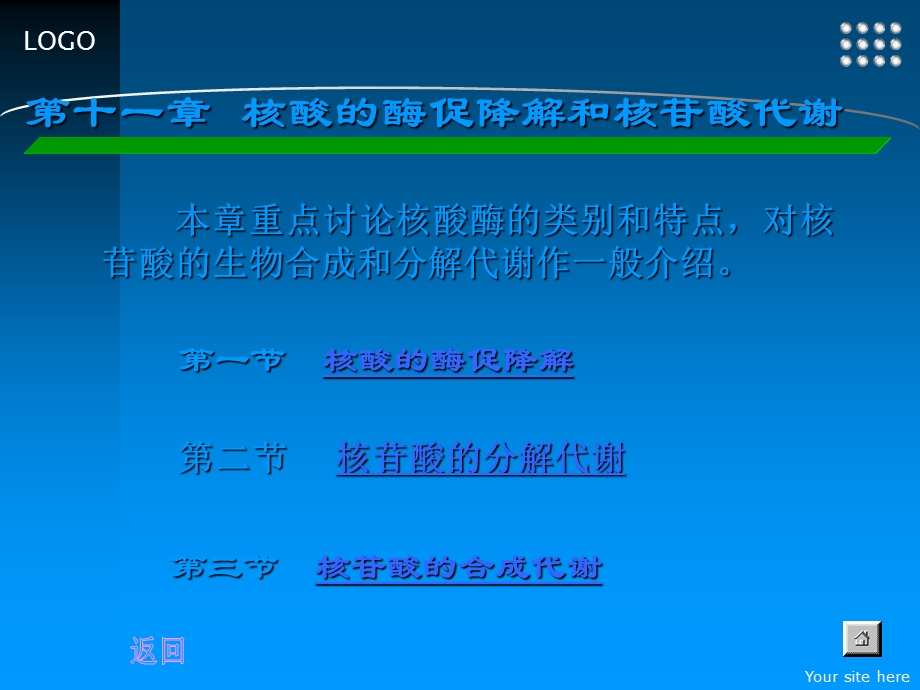 核酸的酶促降解和核苷酸代谢课件.ppt_第1页