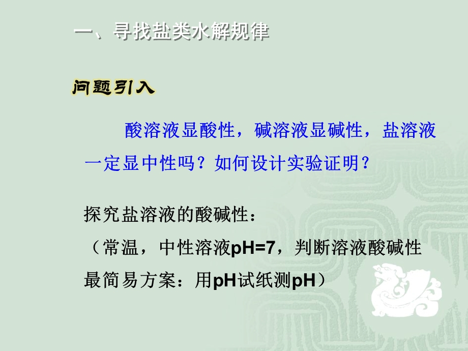 选修四化学盐类的水解大赛一等奖课件.ppt_第3页