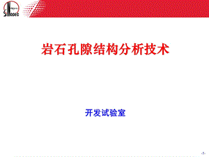 岩石孔隙结构分析技术课件.ppt