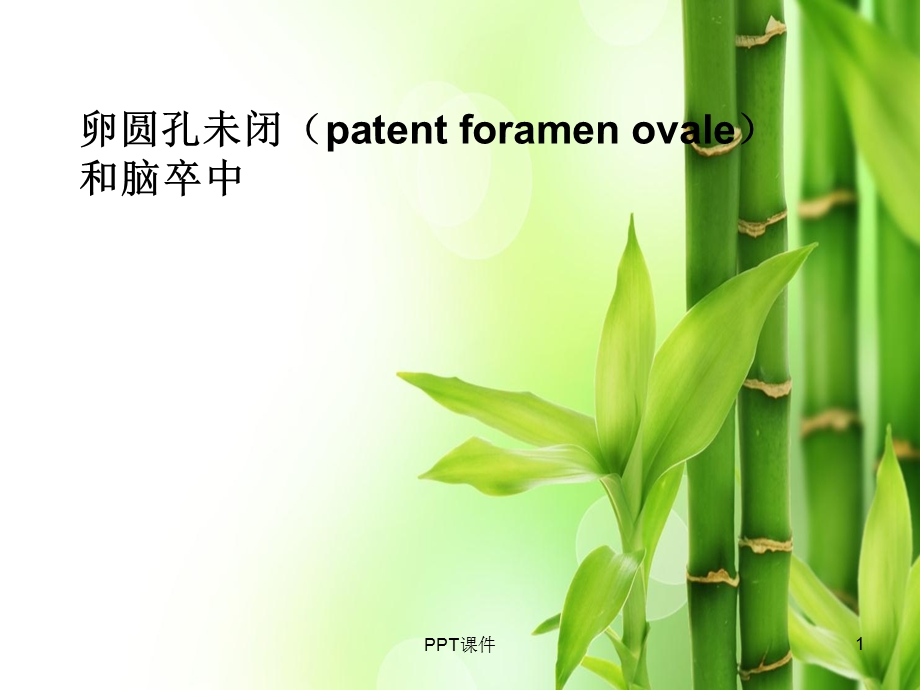 卵圆孔未闭课件.ppt_第1页