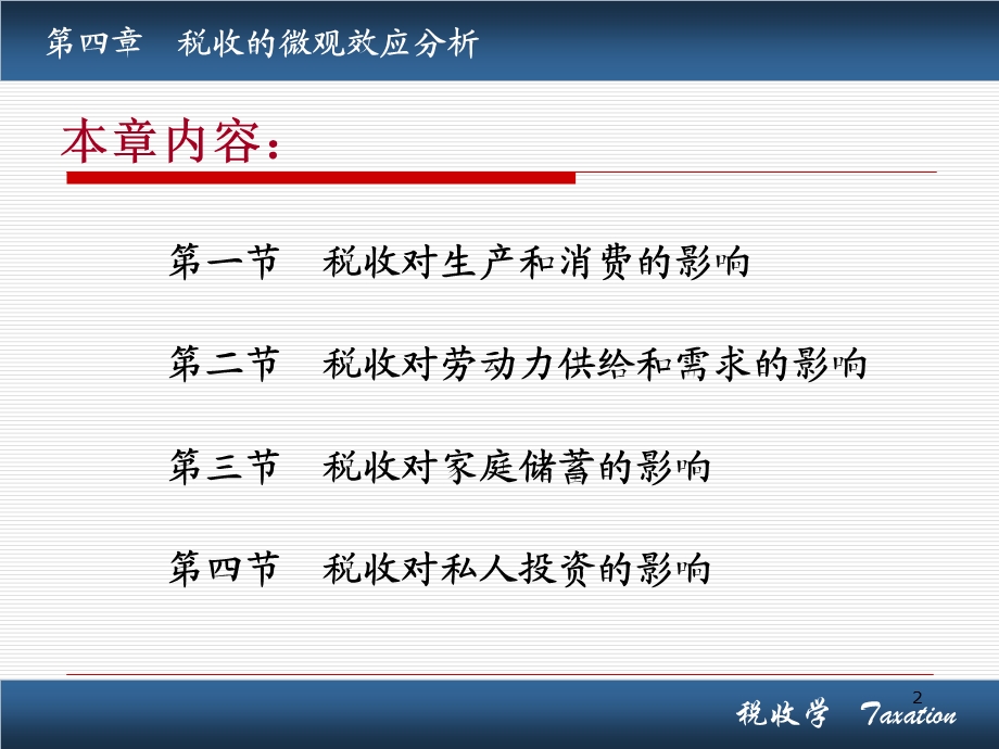 税收的微观效应分析课件.ppt_第2页