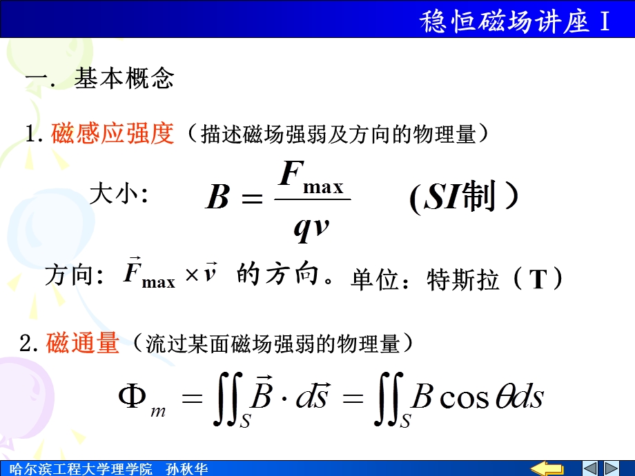 大学物理讲座(稳恒磁场)课件.ppt_第3页