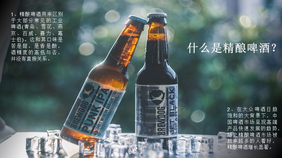 简约大气精酿啤酒培训详细介绍解说PPT模板课件.pptx_第2页