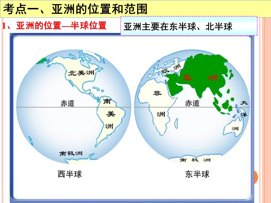 粤教版七下地理7.1亚洲概述 ppt课件.ppt_第2页