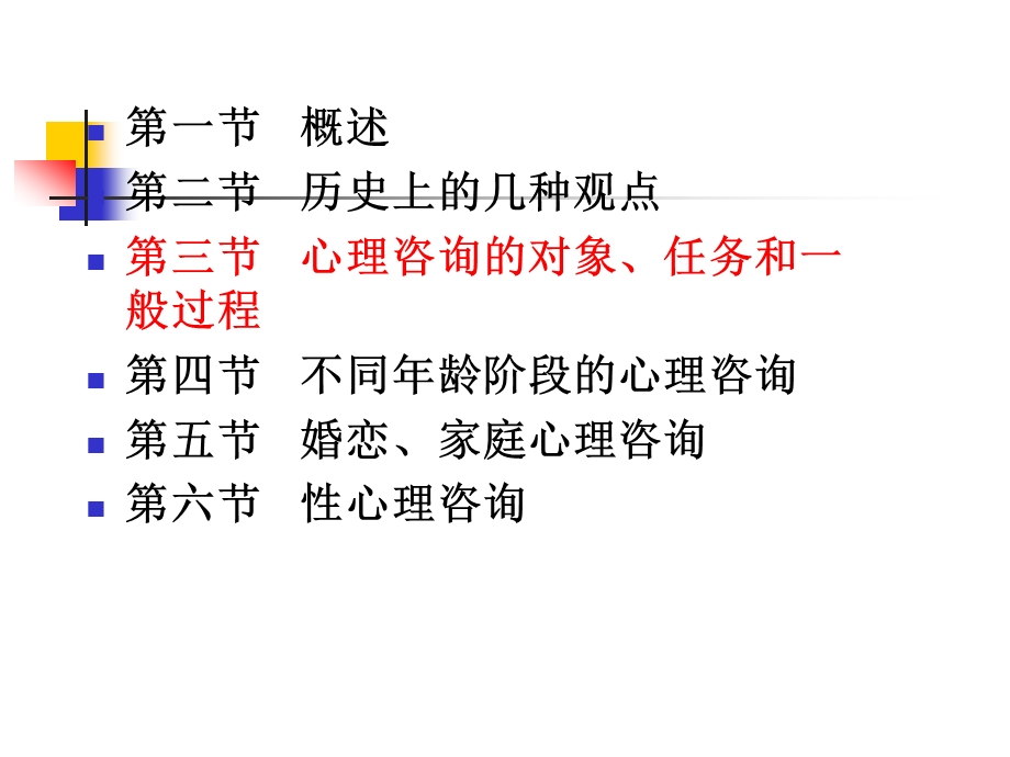 第三节心理咨询的对象、任务和一般过程课件.ppt_第2页