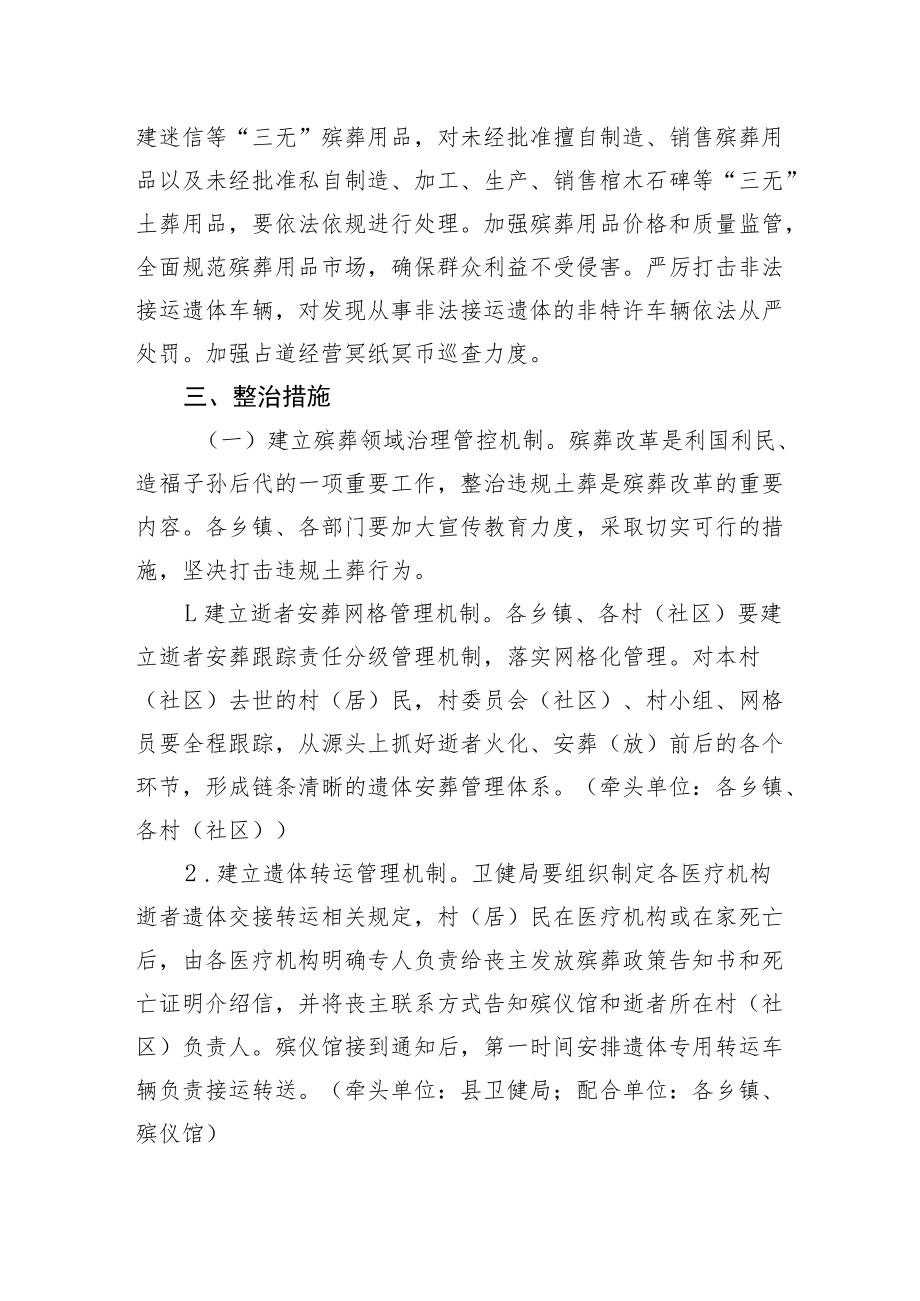 XX县加强殡葬领域专项整治工作方案.docx_第2页