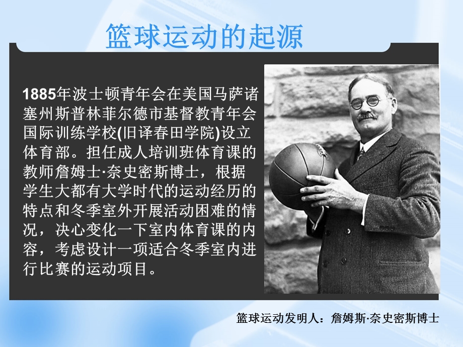 篮球的起源与发展课件.ppt_第1页