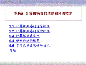 第9章计算机病毒的清除和防御技术课件.ppt