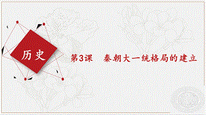 第3课 秦朝大一统格局的建立公开课课件.pptx