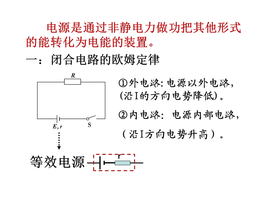 第七节闭合电路欧姆定律课件.ppt_第2页