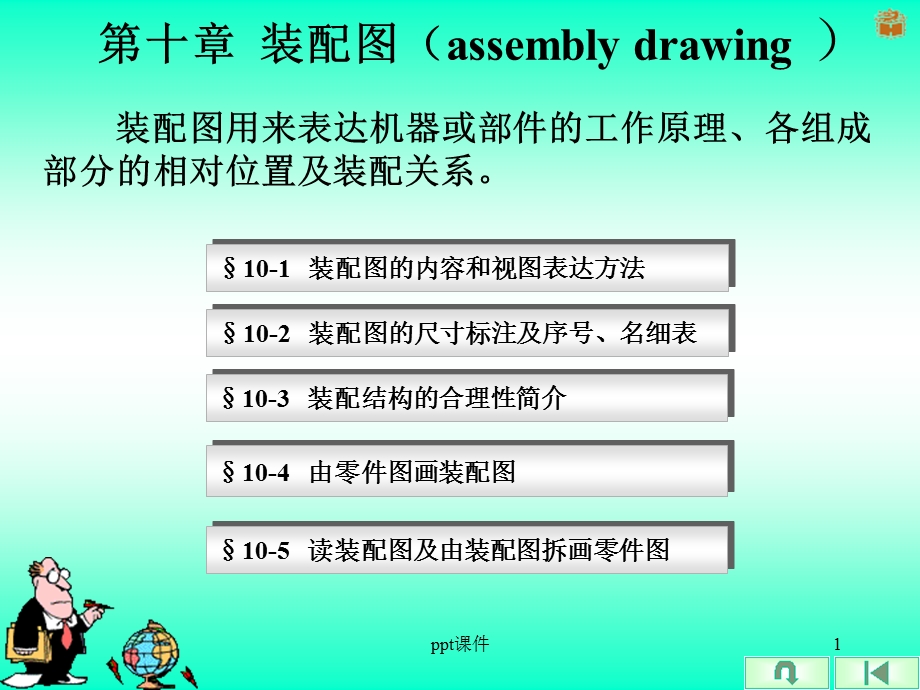 机械制图 装配图 工图教课件.ppt_第1页