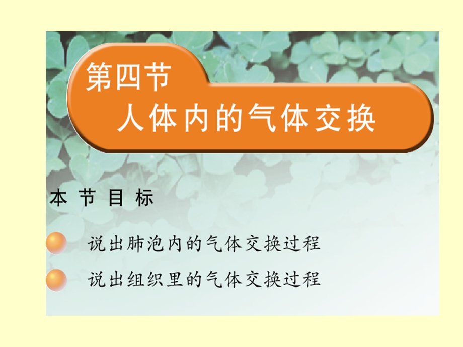 第四节人体内的气体交换ppt课件.ppt_第1页