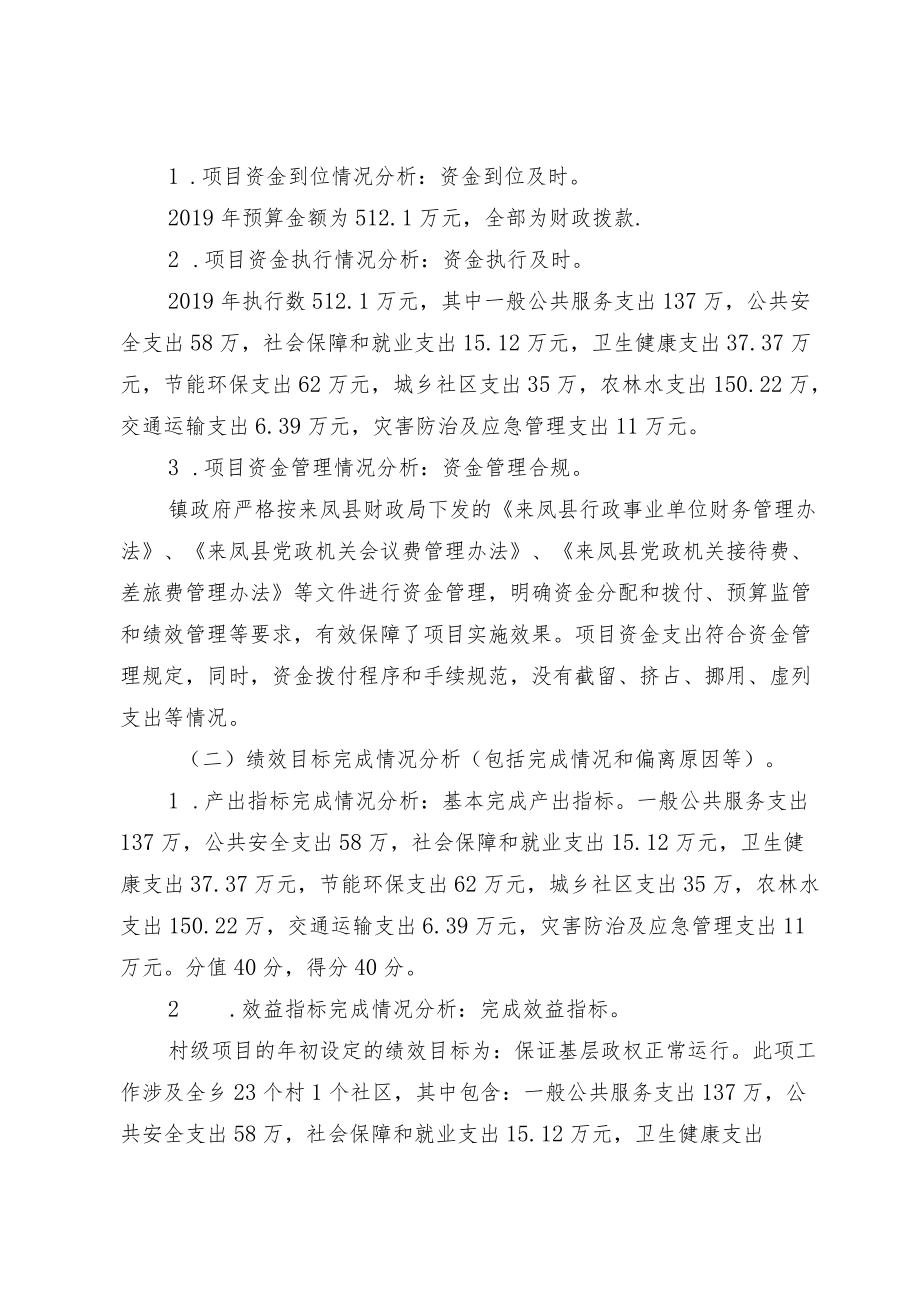 2019年度基础项目绩效自评报告.docx_第2页