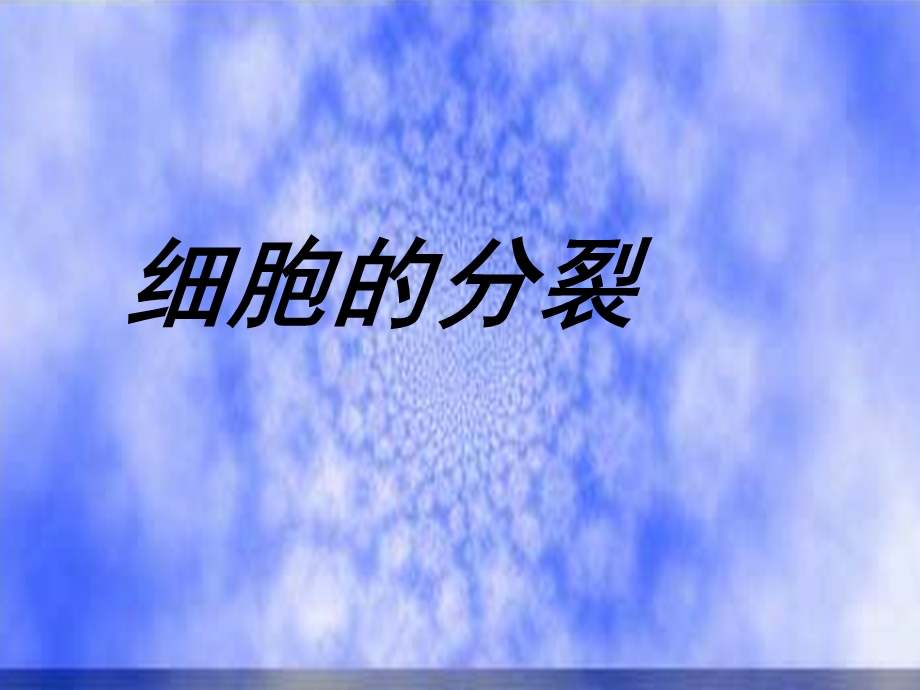 细胞的分裂课件.ppt_第1页