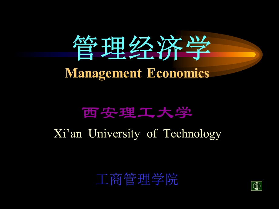 管理经济学概述讲义课件.ppt_第1页