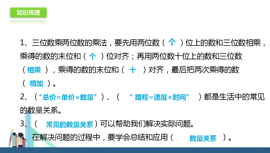 苏教版 四年级下册三位数乘两位数的笔算的练习ppt课件(配套).ppt_第3页