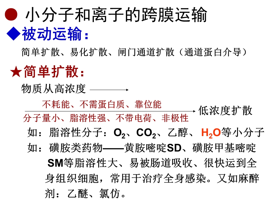 物质的跨膜运输与信号转导(一)课件.ppt_第2页