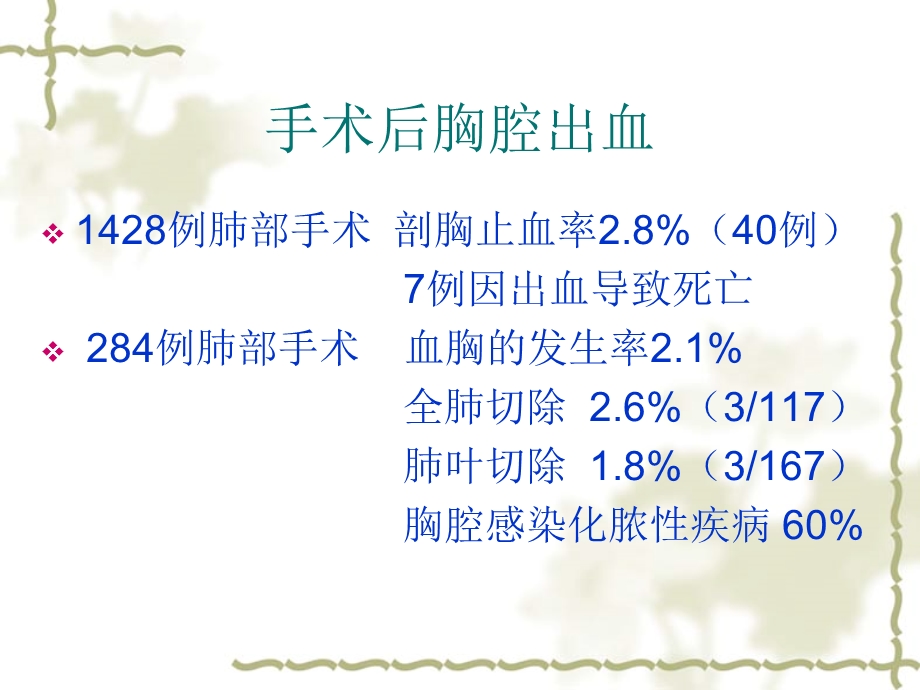 胸外科手术并发症的防治课件.ppt_第2页