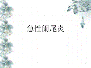 急性阑尾炎PPT课件.ppt