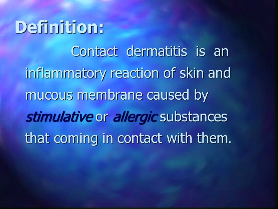 皮肤性病学英文ppt课件：04Contact Dermatitis.ppt_第3页