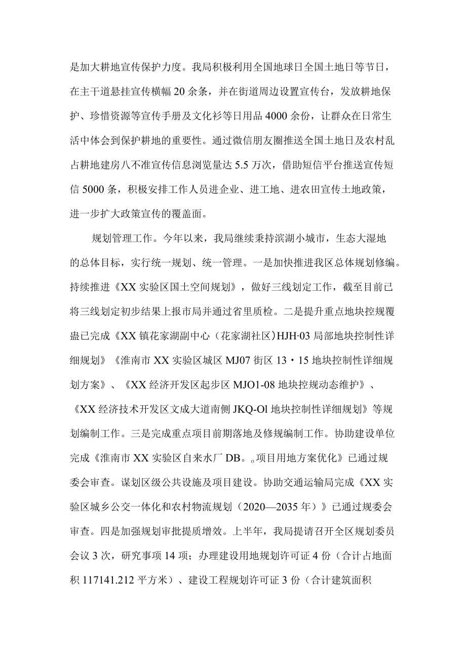 XX县自然资源局2022年度工作总结及2023年工作计划.docx_第2页