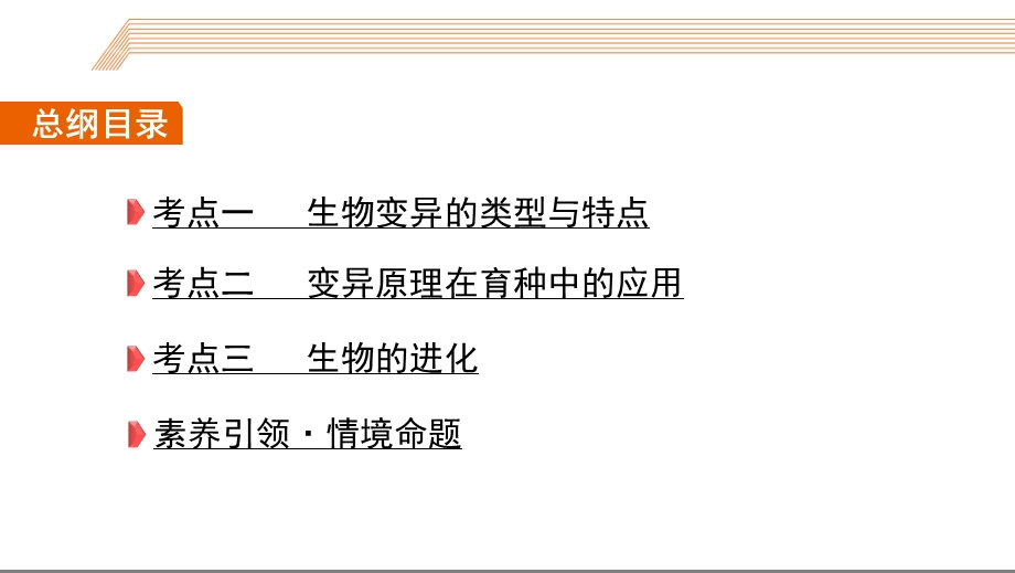 第8讲生物的变异育种与进化ppt课件.pptx_第2页