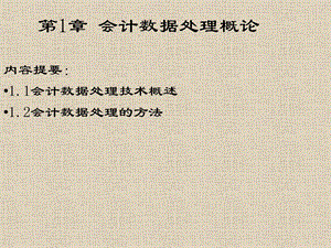 经管资料财务管理数据处理技术ExcelVBA在财务分析和决策中的应用课件.pptx