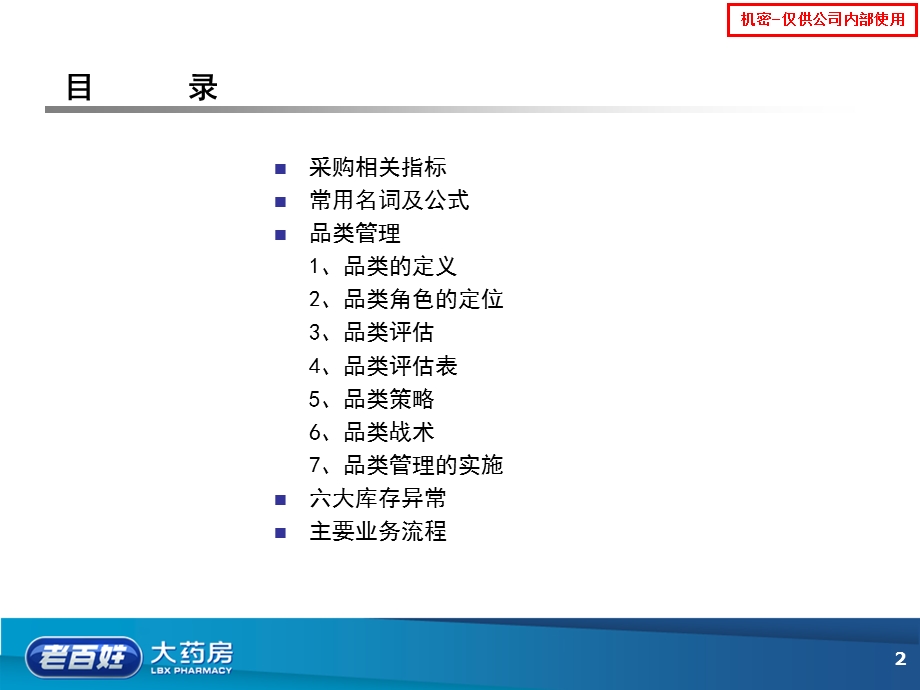 老百姓大药房采购培训教材商品管理讲义课件.ppt_第2页