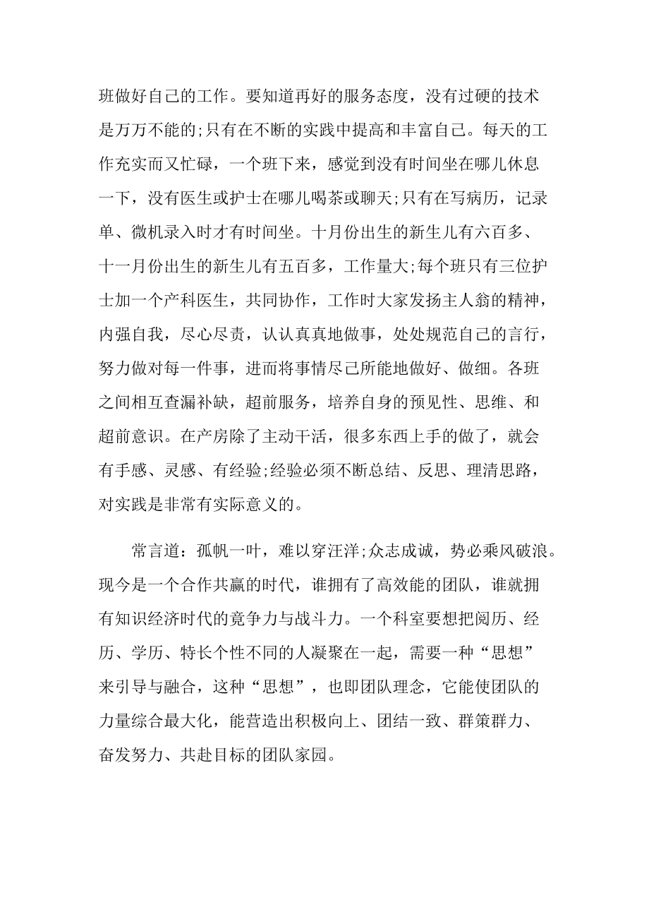 妇产科医生实习总结十篇.doc_第2页