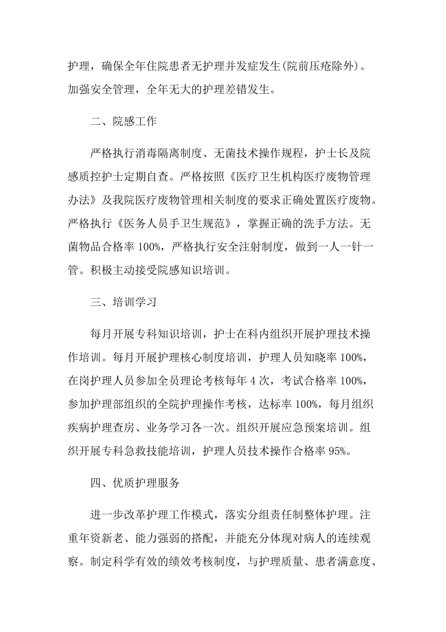 医院护士职务工作总结.doc_第2页