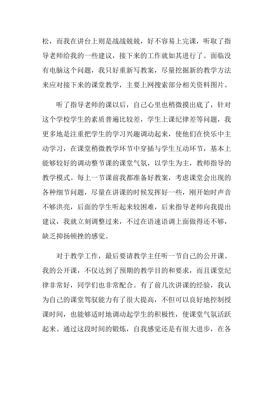 美术教师实习个人总结.doc_第2页