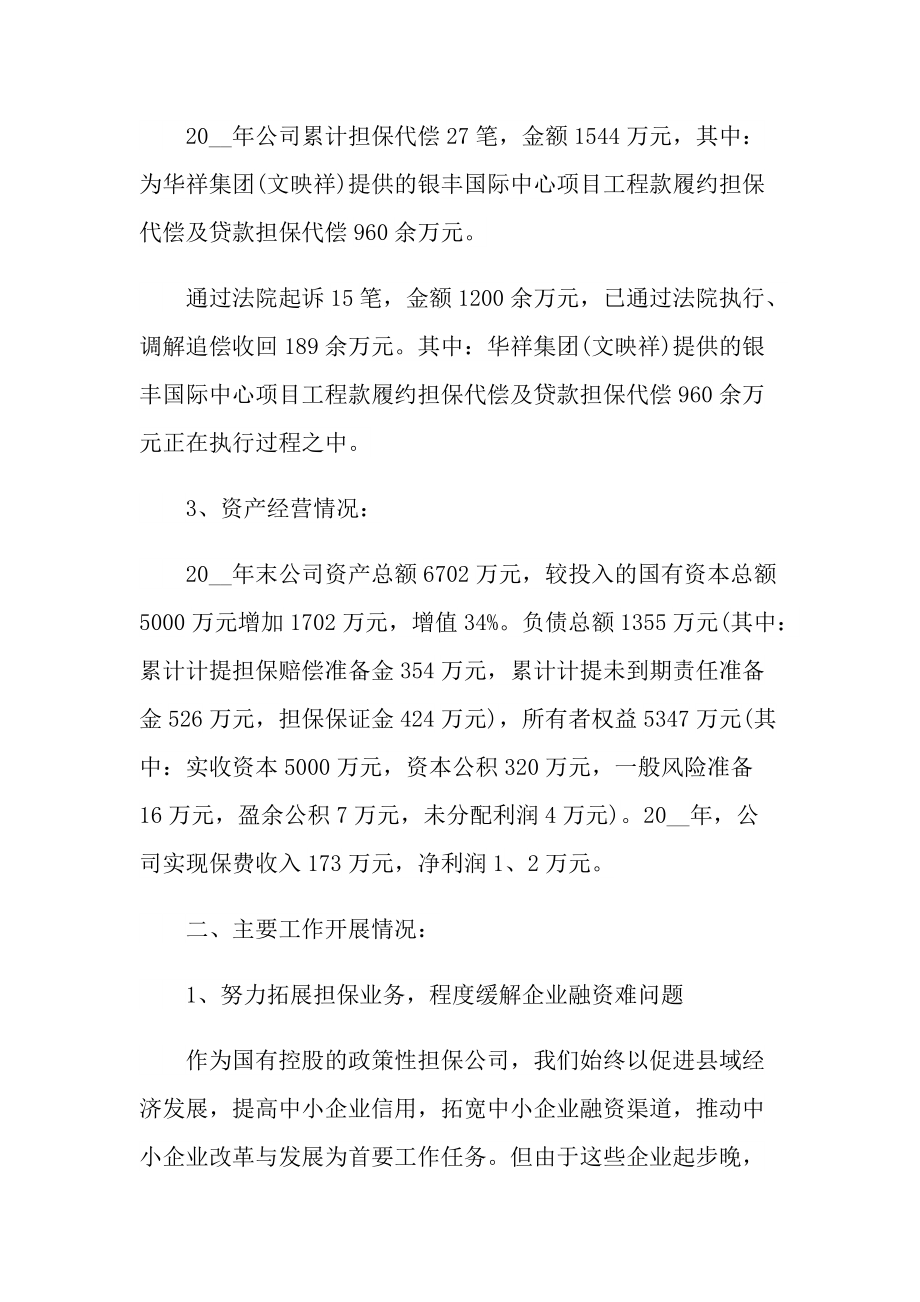 担保公司年终总结报告.doc_第2页