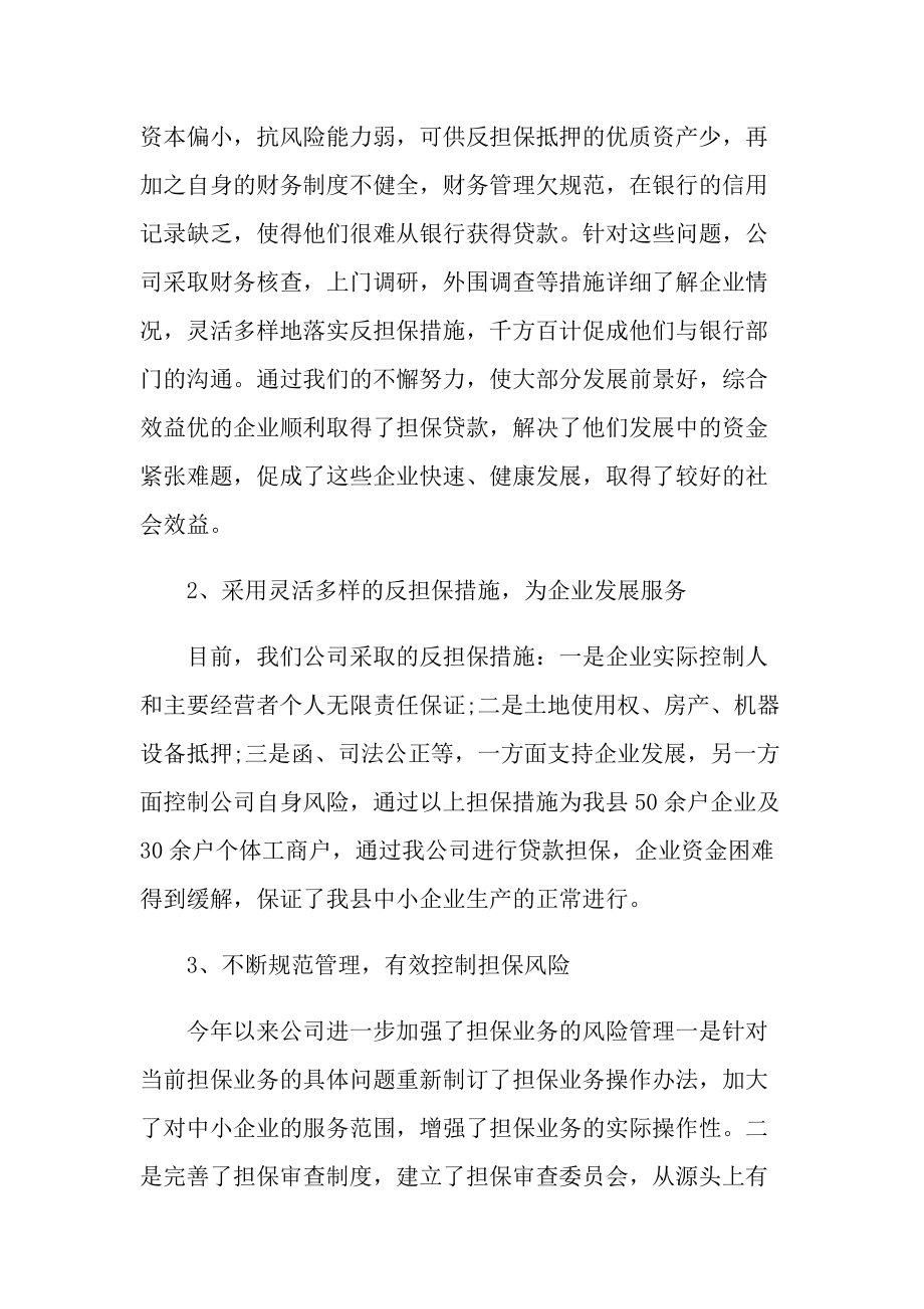 担保公司年终总结报告.doc_第3页