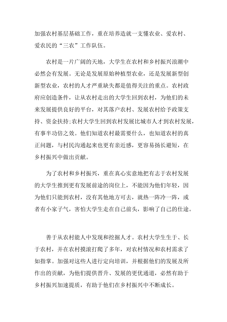 实施乡村振兴战略心得体会与思考.doc_第3页