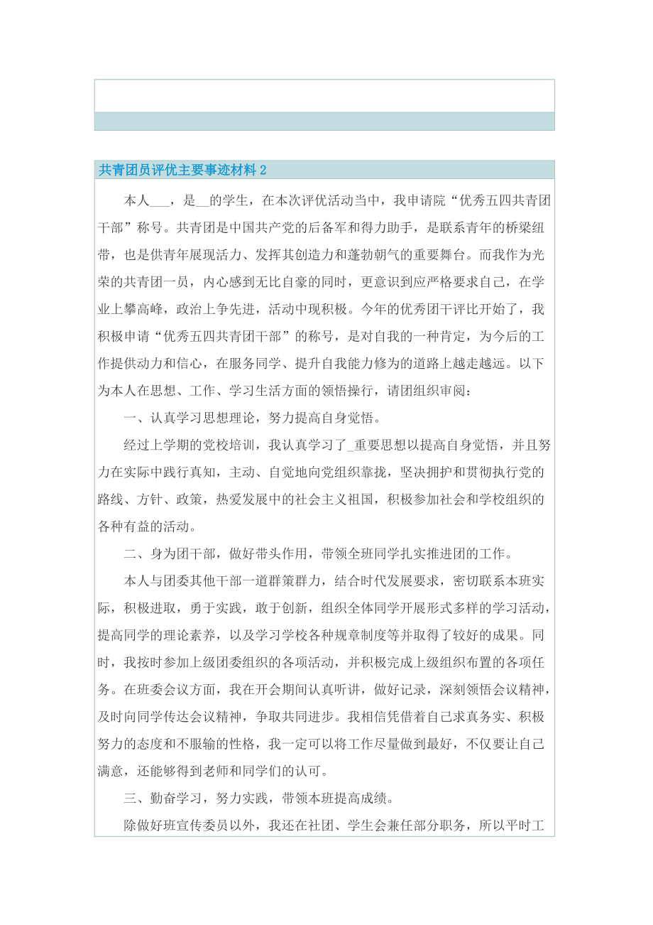 共青团员评优主要事迹材料.doc_第2页