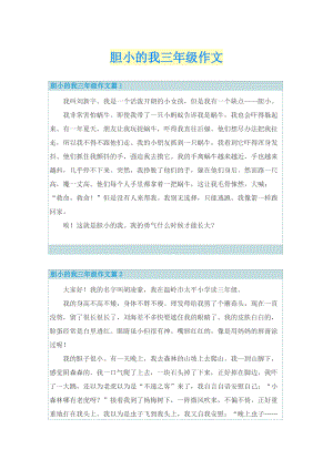 胆小的我三年级作文.doc