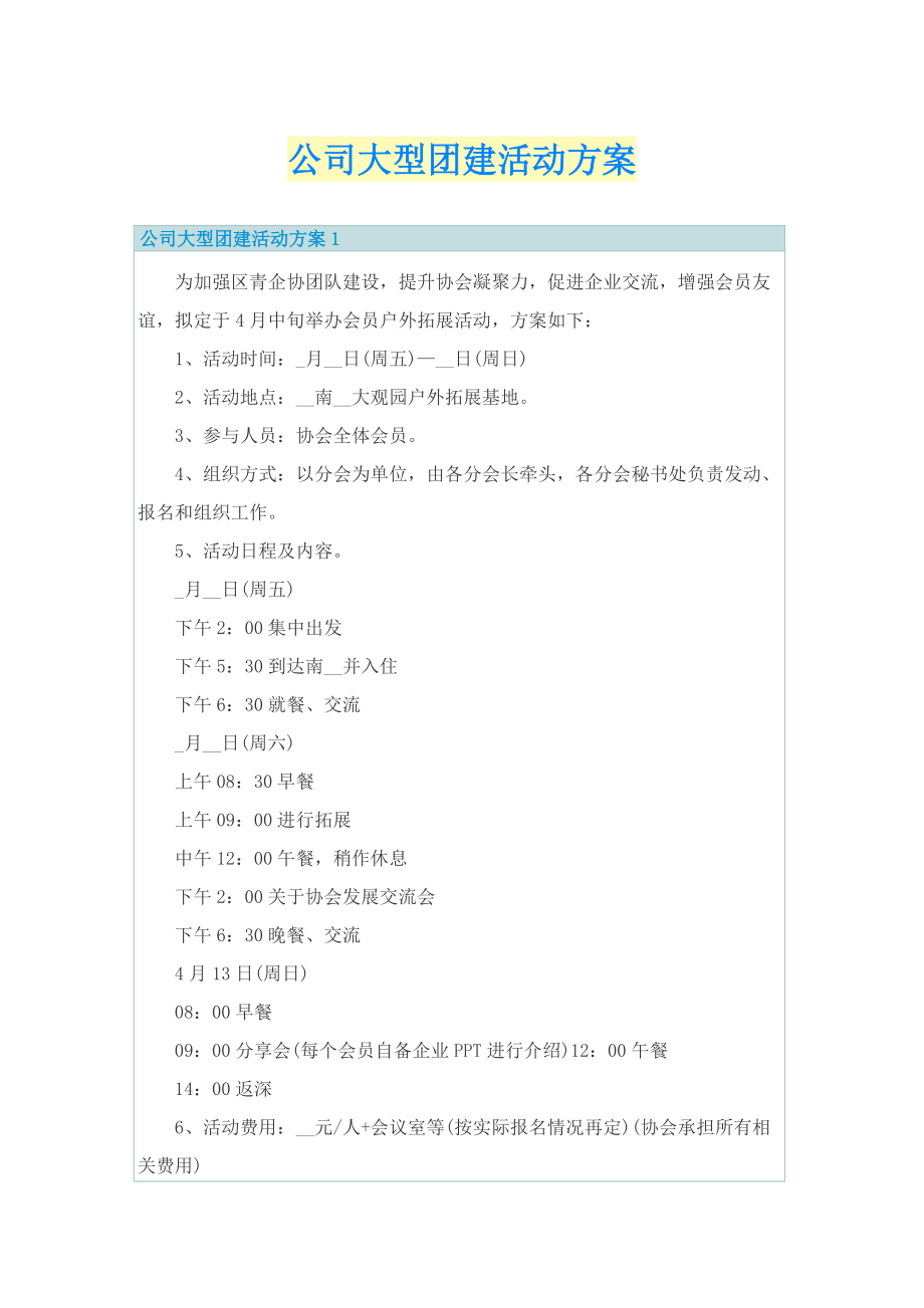 公司大型团建活动方案.doc_第1页