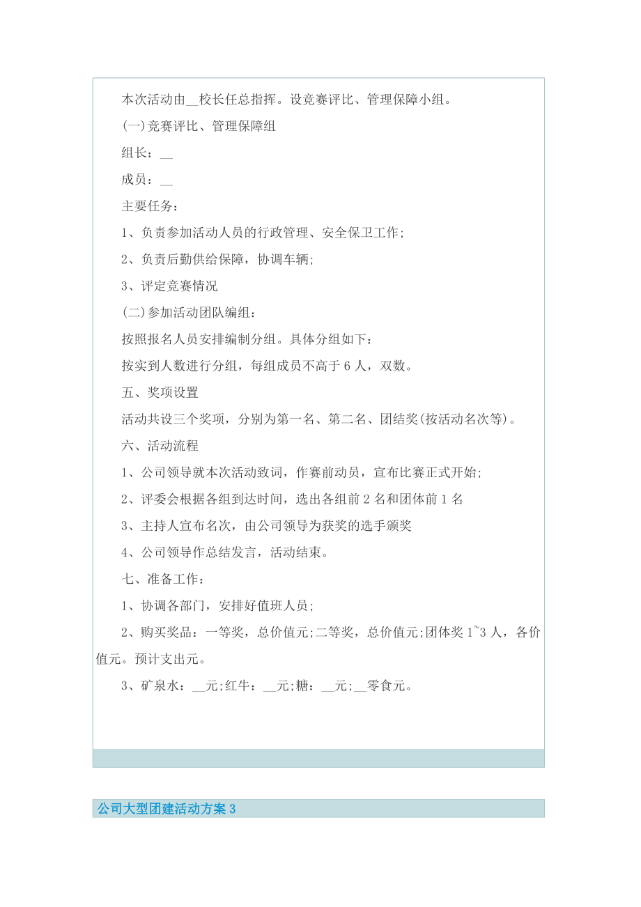 公司大型团建活动方案.doc_第3页