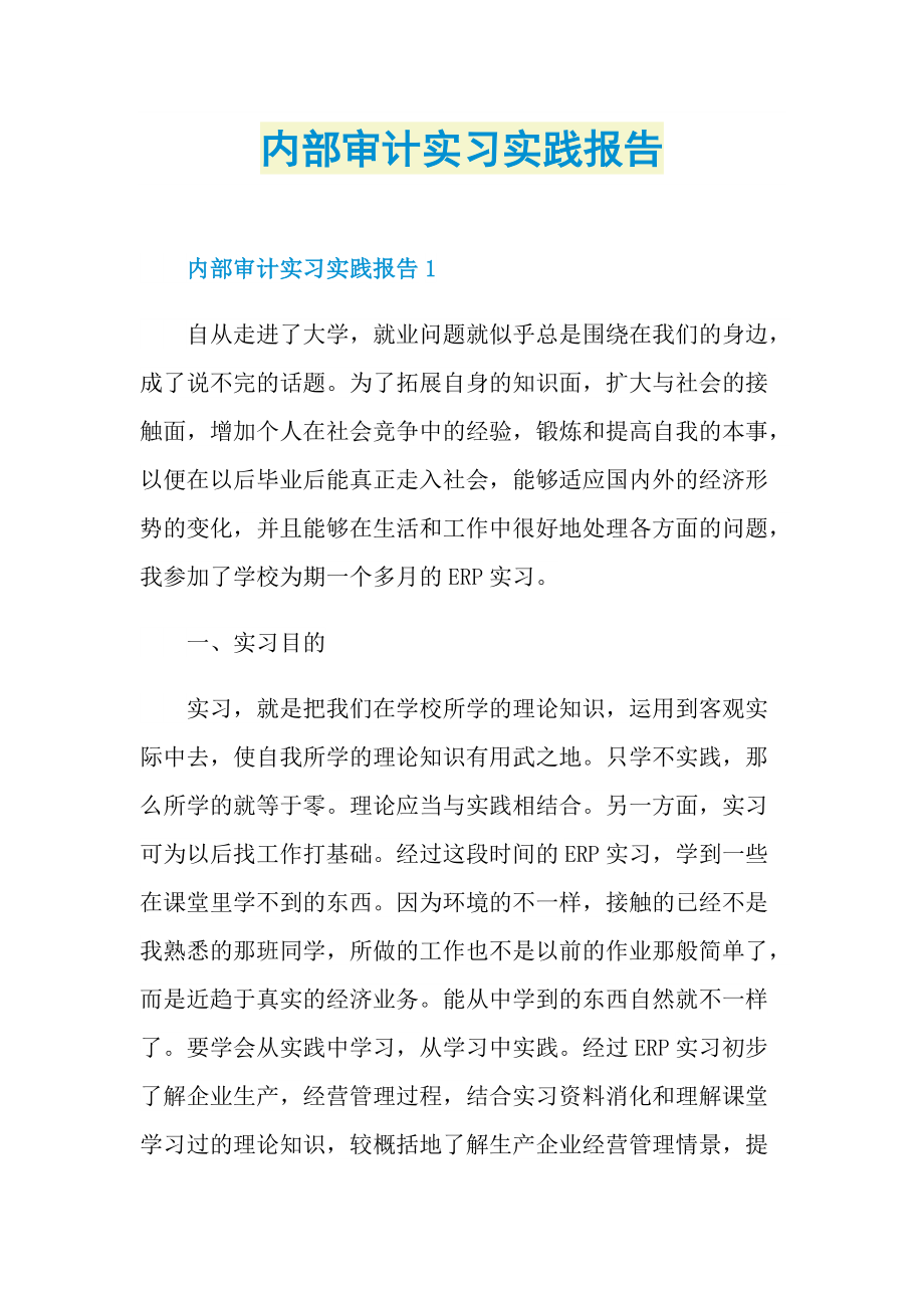 内部审计实习实践报告.doc_第1页