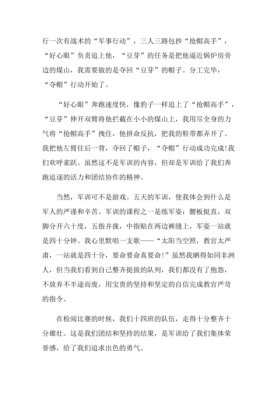 周记总结军训心得.doc_第3页