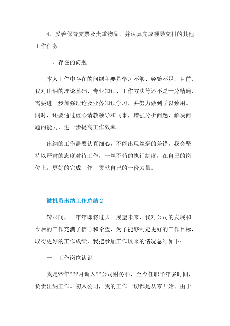 微机员出纳工作总结.doc_第2页