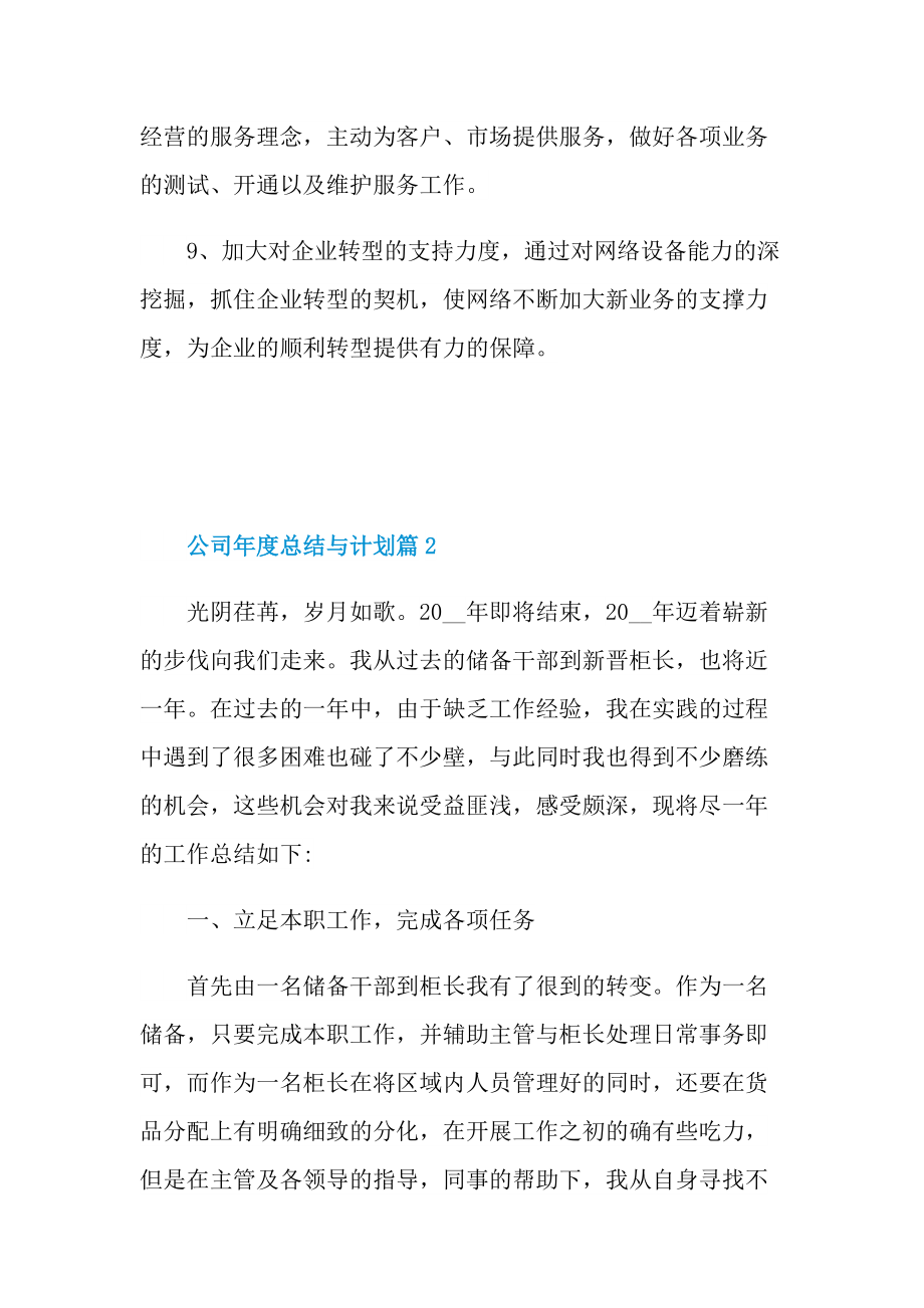 公司年度总结与计划.doc_第3页