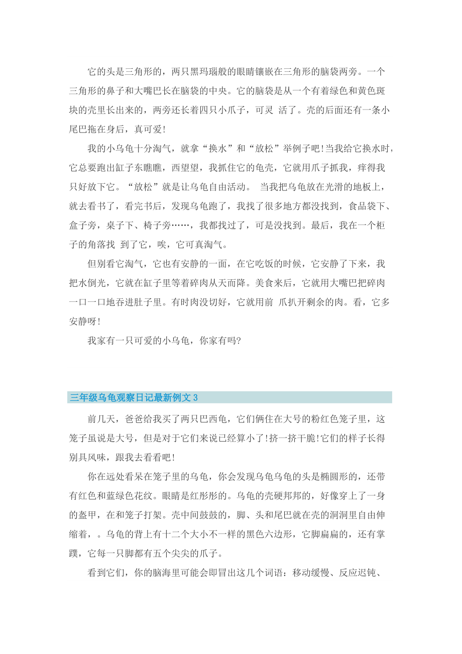 三年级乌龟观察日记最新例文.doc_第2页