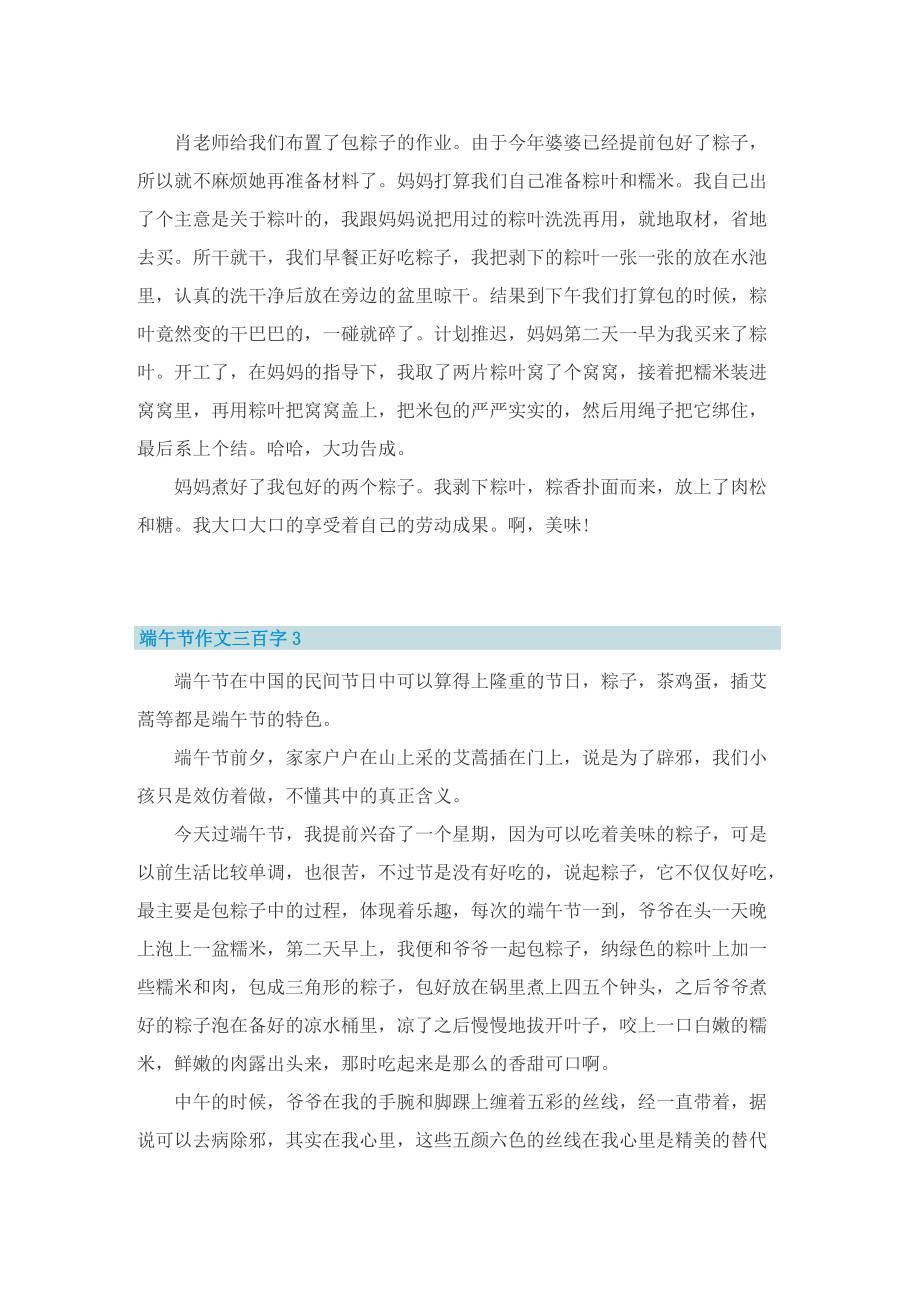 端午节作文三百字10篇.doc_第2页