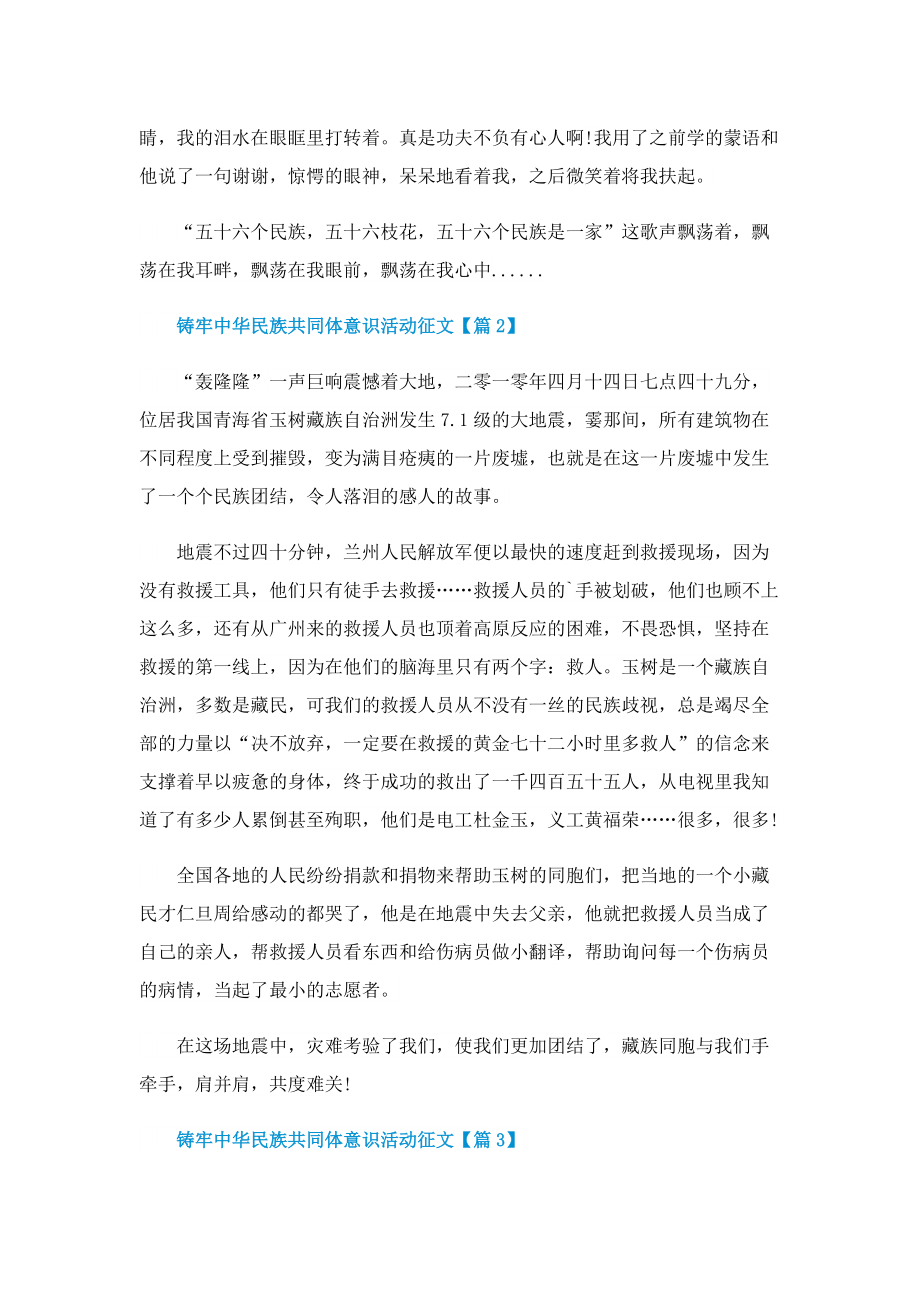 铸牢中华民族共同体意识活动征文_1.doc_第2页