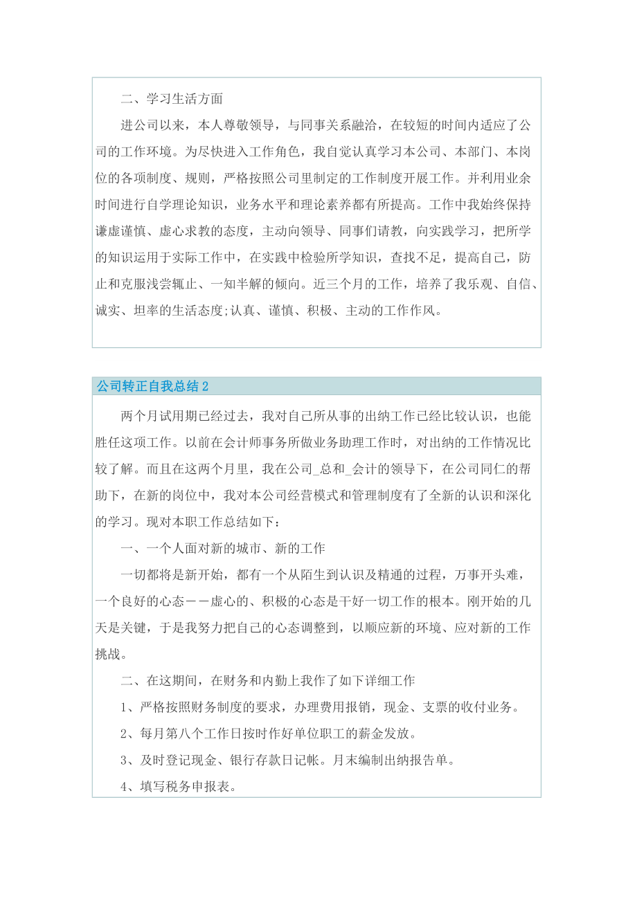 公司转正自我总结.doc_第2页