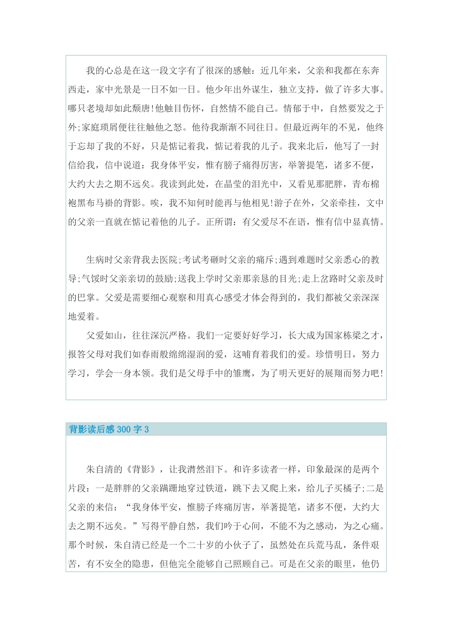 作文背影读后感300字_1.doc_第2页