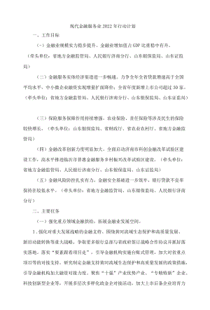 山东现代金融服务业2022行动计划.docx