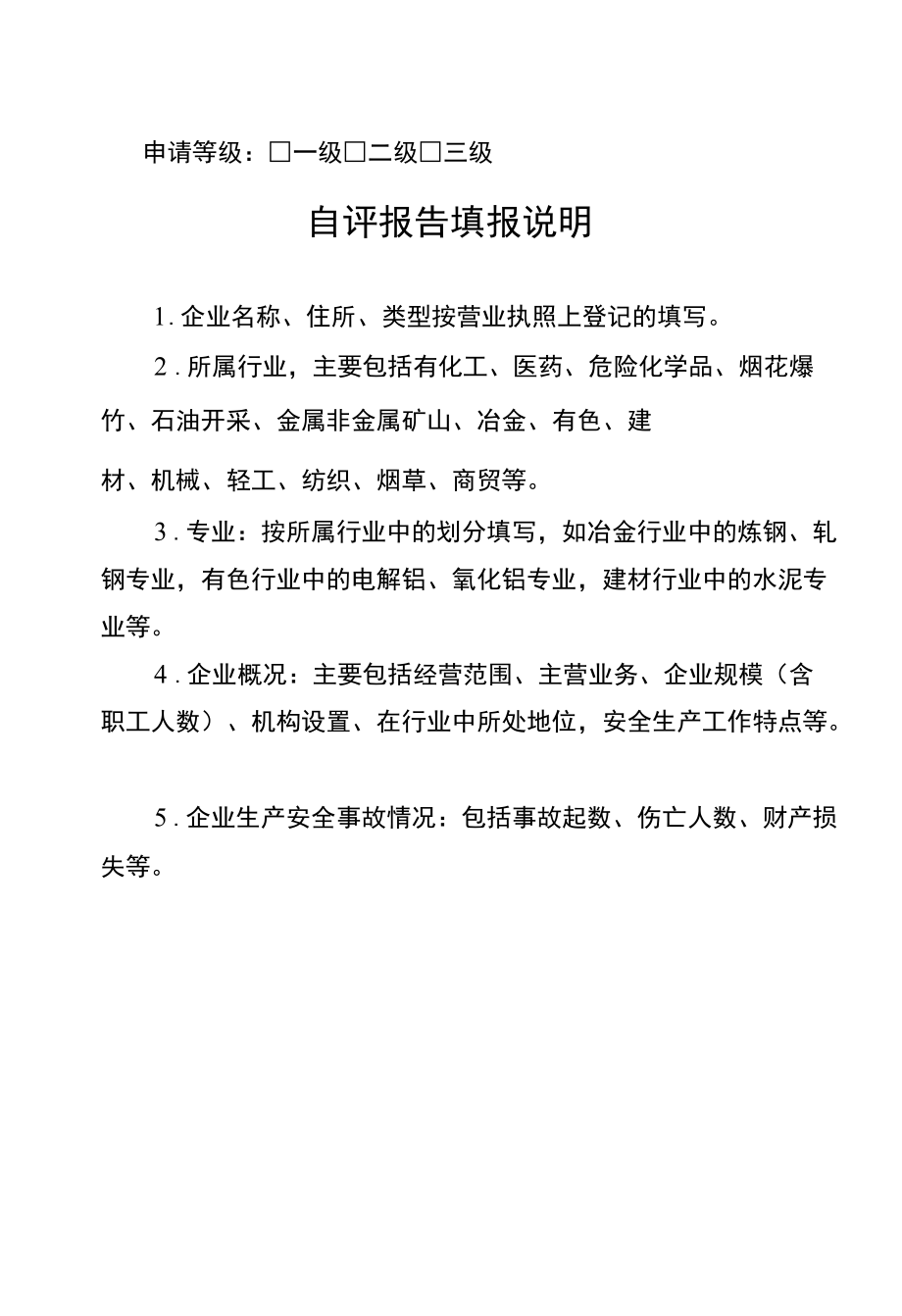 江苏企业安全生产标准化自评报告、二级安全生产标准化定级申请表、评审报告.docx_第2页