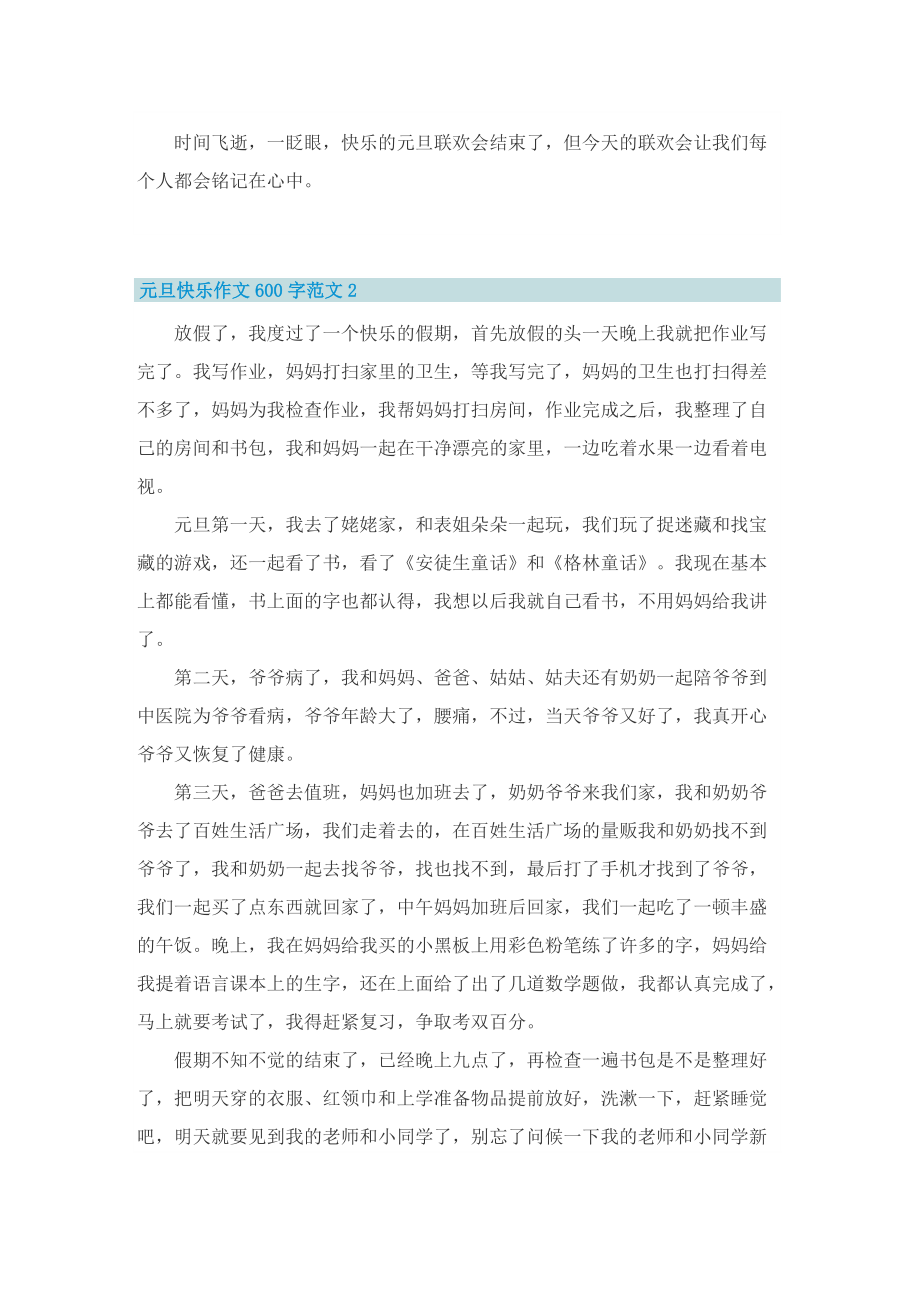 元旦快乐作文600字范文.doc_第2页